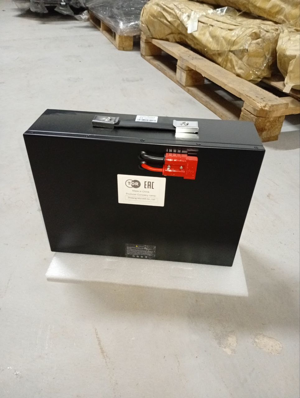 Аккумулятор литий-ионный (Li-ion) 48В/20Ач 365х105х260 для штабелёров TS15TS15i фотография Аккумулятор литий-ионный (Li-ion) 48В/20Ач 365х105х260 для штабелёров TS15TS15i - фото