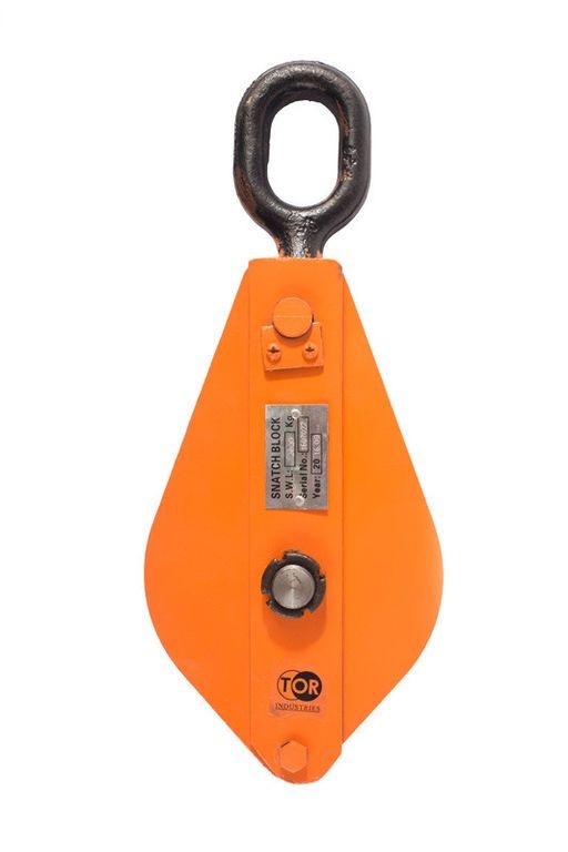 Блок монтажный однорольный с ушком TOR HQG(L) K1-5,0 т с откидной щекой (G) фотография Блок монтажный однорольный с ушком TOR HQG(L) K1-5,0 т с откидной щекой (G) - фото