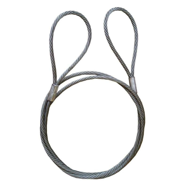 Буксир канатный TOR БТК 60,0 т 10,0 м опрессовка (петля-петля) фотография Буксир канатный TOR БТК 60,0 т 10,0 м опрессовка (петля-петля) - фото