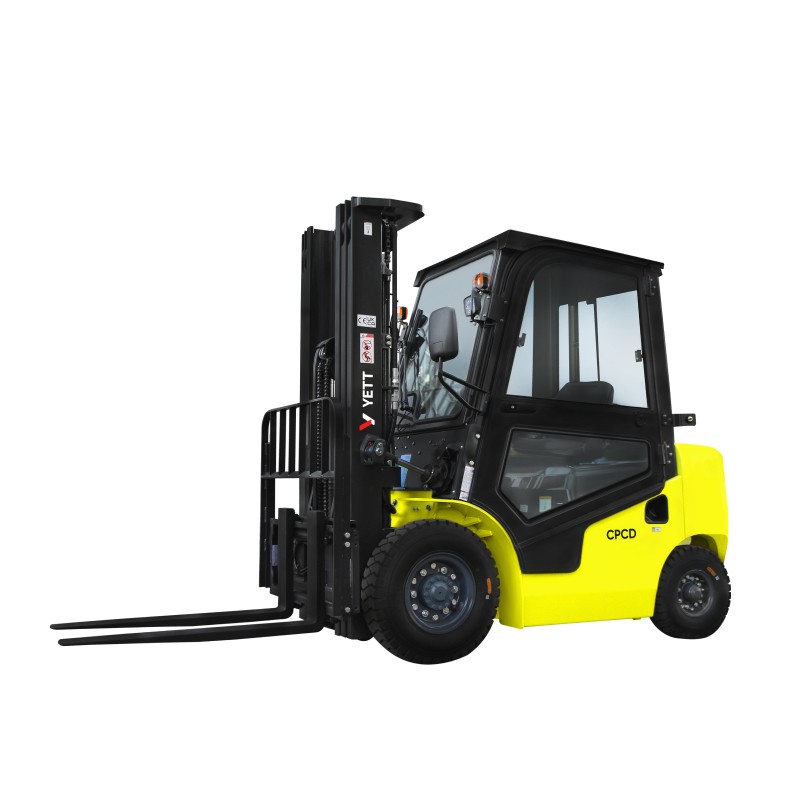Дизельный погрузчик с кабиной YETT CPCD35-W4K2-ZSM480-SS-K фотография Дизельный погрузчик с кабиной YETT CPCD35-W4K2-ZSM480-SS-K - фото