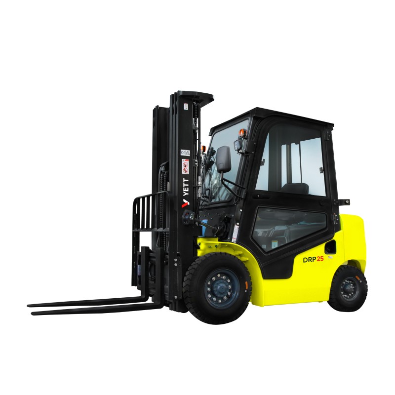 Дизельный погрузчик с кабиной YETT DRP25-XC5K2-M300-3W-K фотография Дизельный погрузчик с кабиной YETT DRP25-XC5K2-M300-3W-K - фото