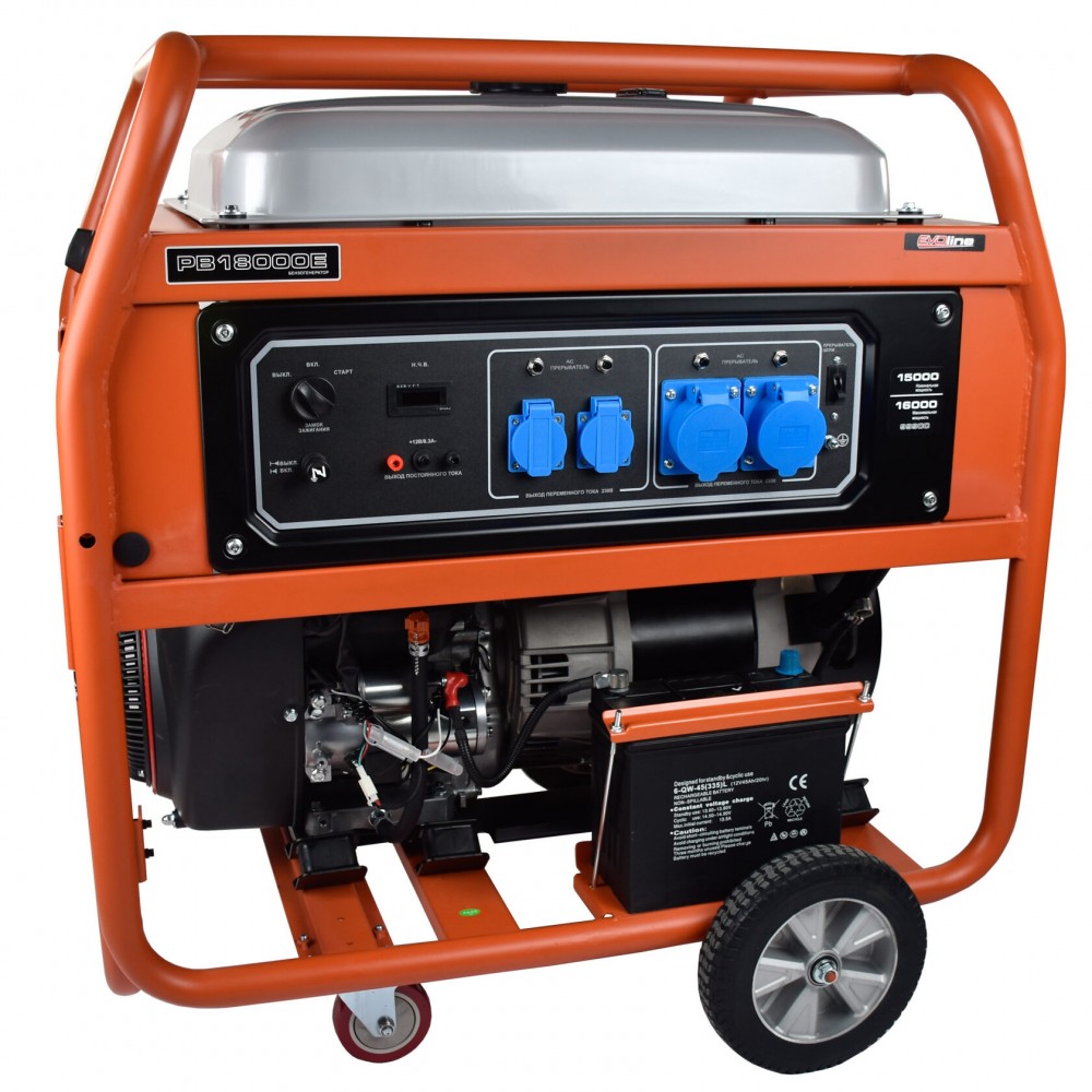 Генератор бензиновый EVOline PB 18000 E (Zongshen) фотография Генератор бензиновый EVOline PB 18000 E (Zongshen) - фото