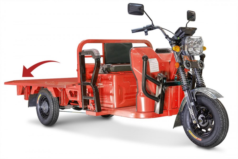 Грузовой электрический трицикл Rutrike Габарит 1700 60V1200W фотография Грузовой электрический трицикл Rutrike Габарит 1700 60V1200W - фото