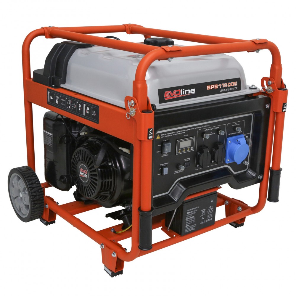 Инверторный генератор EVOline BPB 11800 E (Zongshen) фотография Инверторный генератор EVOline BPB 11800 E (Zongshen) - фото