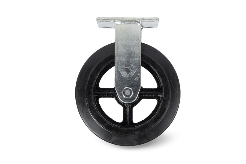 Колесо большегрузное неповоротное FCd 54 125 мм обрезиненное (F) фотография Колесо большегрузное неповоротное FCd 54 125 мм обрезиненное (F) - фото