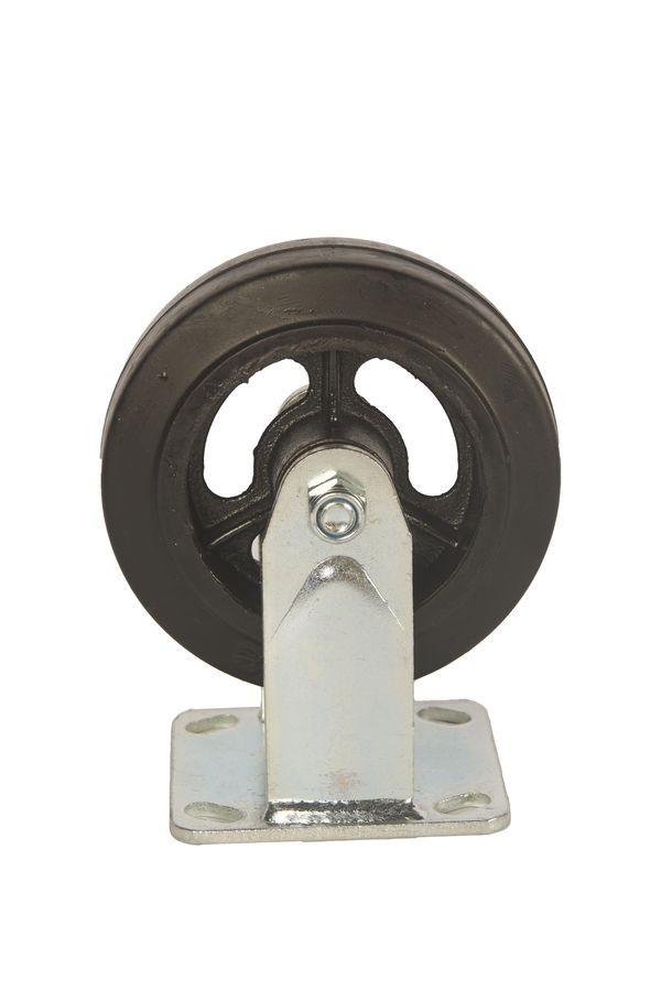 Колесо большегрузное неповоротное FCd 63 150 мм обрезиненное (F) фотография Колесо большегрузное неповоротное FCd 63 150 мм обрезиненное (F) - фото