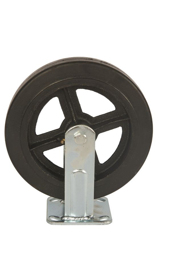 Колесо большегрузное неповоротное FCd 85 250 мм обрезиненное (N) фотография Колесо большегрузное неповоротное FCd 85 250 мм обрезиненное (N) - фото