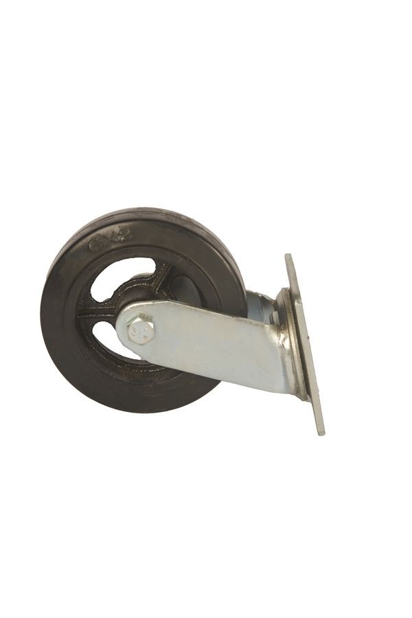 Колесо большегрузное поворотное SCd 63 150 мм обрезиненное (F) фотография Колесо большегрузное поворотное SCd 63 150 мм обрезиненное (F) - фото