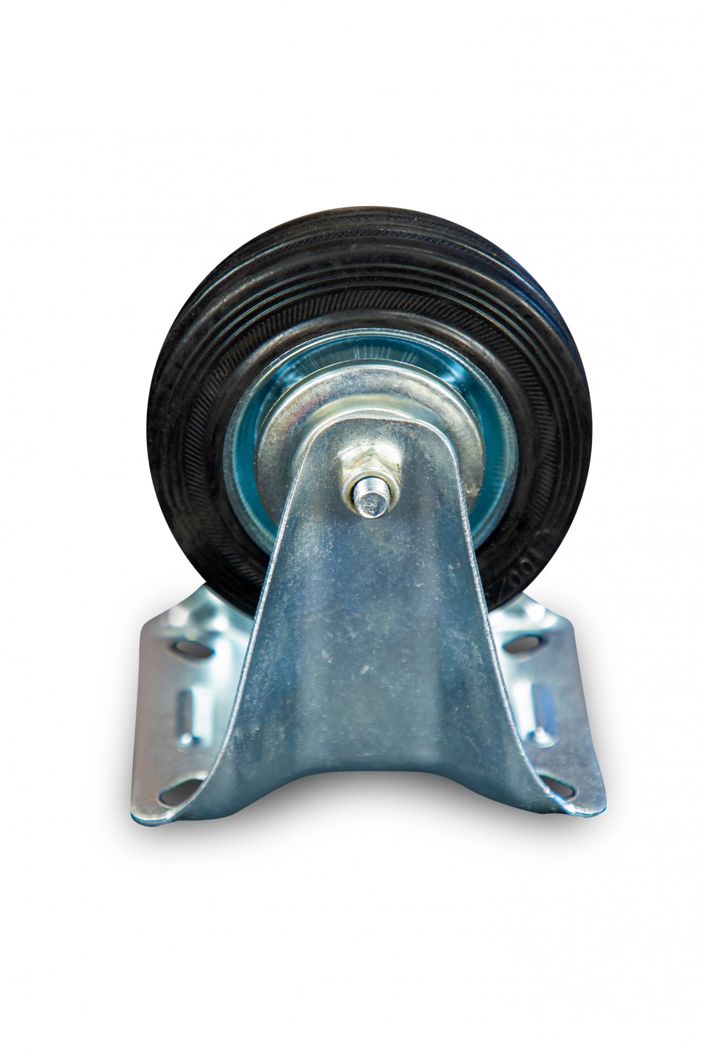 Колесо неповоротное резина FC 46 100 мм (Y) фотография Колесо неповоротное резина FC 46 100 мм (Y) - фото