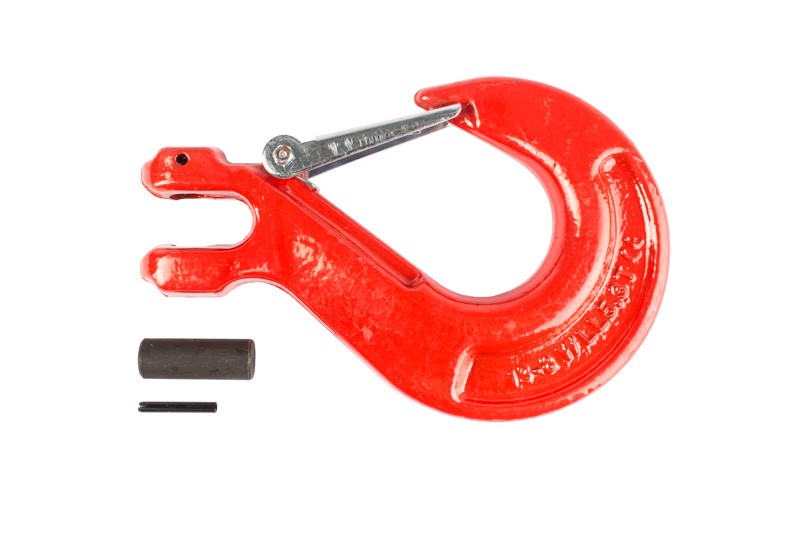 Крюк с вилочным креплением и защелкой TOR г/п 5,3 тн (D) фотография Крюк с вилочным креплением и защелкой TOR г/п 5,3 тн (D) - фото