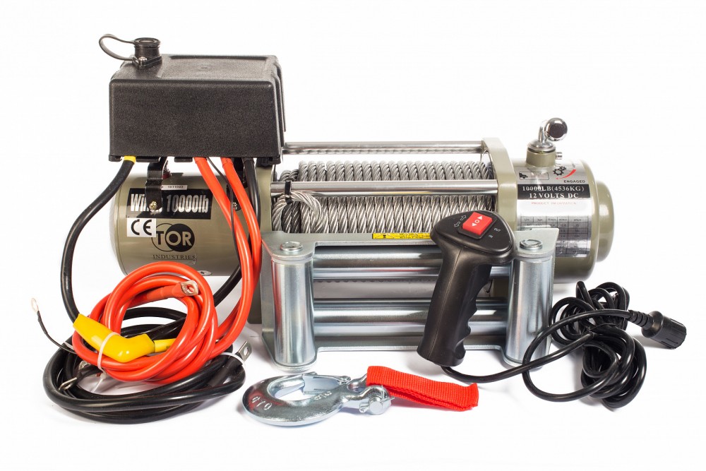 Лебедка автомобильная TOR ЛА S10000 г/п 4536 кг 28 м 24V фотография Лебедка автомобильная TOR ЛА S10000 г/п 4536 кг 28 м 24V - фото