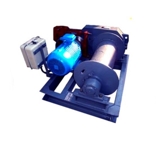 Лебедка тяговая ТЭЛ-3,2 г/п 3200 кг Н-250 м (без каната) фотография Лебедка тяговая ТЭЛ-3,2 г/п 3200 кг Н-250 м (без каната) - фото