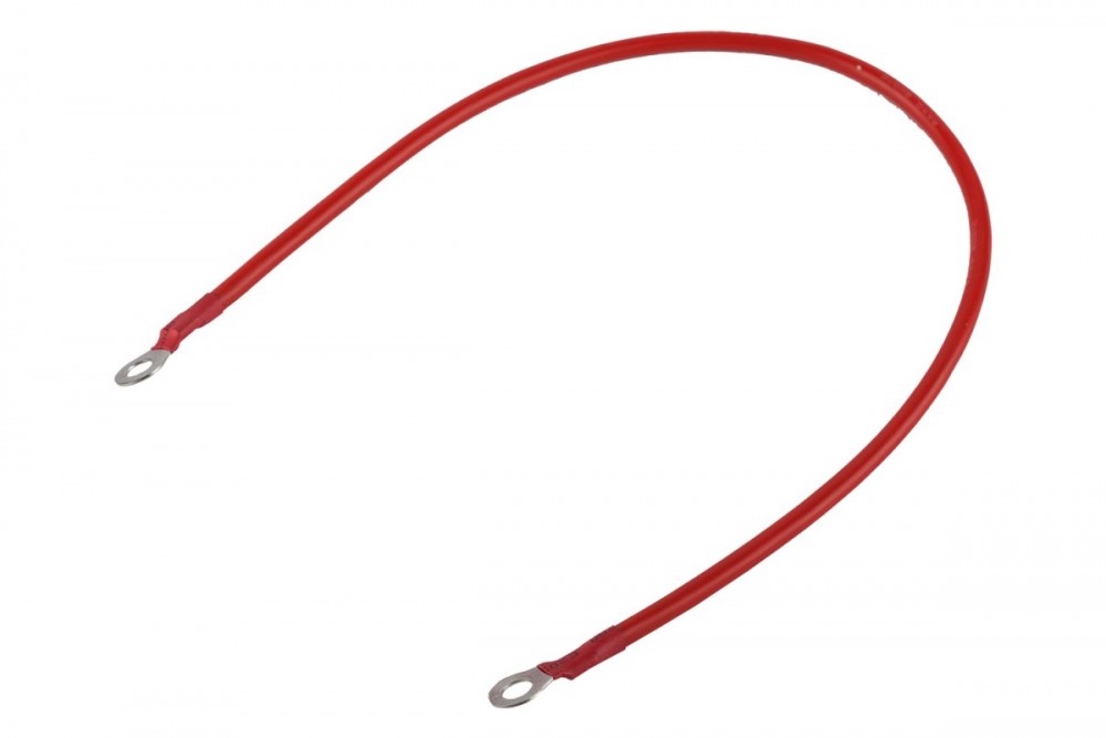 Перемычка 8AWG 500мм M8 красная фотография Перемычка 8AWG 500мм M8 красная - фото