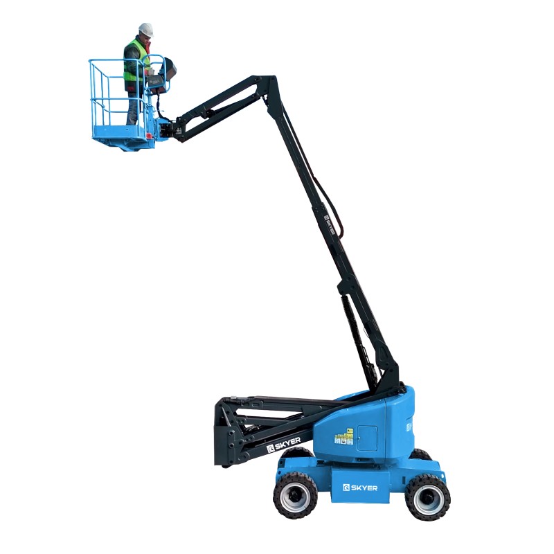 Подъемник самоходный электрический коленчатый SKYER EKP1623 фотография Подъемник самоходный электрический коленчатый SKYER EKP1623 - фото