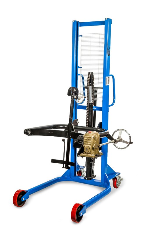 Штабелер-бочкокантователь гидравлический 0,35 т 1,4 м TOR COT фотография Штабелер-бочкокантователь гидравлический 0,35 т 1,4 м TOR COT - фото