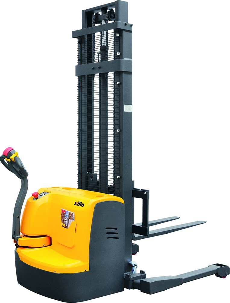 Штабелер самоходный 1,5 т 5,6 м XILIN CTDR15-III 24/200 В/Ач раздвижные вилы и опоры фотография Штабелер самоходный 1,5 т 5,6 м XILIN CTDR15-III 24/200 В/Ач раздвижные вилы и опоры - фото
