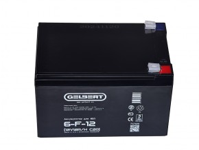 Аккумулятор для ИБП Gelbert 6-F-12 (12V12A/H C20) в Екатеринбурге - avtopogruzchiki.com