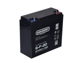 Аккумулятор для ИБП Gelbert 6-F-20 (12V20A/H C20) в Екатеринбурге - avtopogruzchiki.com