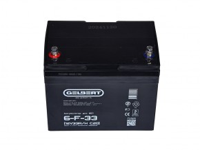 Аккумулятор для ИБП Gelbert 6-F-33 (12V33A/H C20) в Екатеринбурге - avtopogruzchiki.com