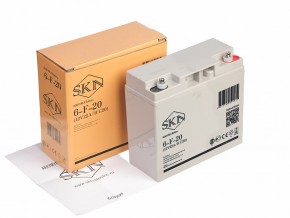 Аккумулятор для ИБП SKN 6-F-20 (12V20A/H C20) в Екатеринбурге - avtopogruzchiki.com