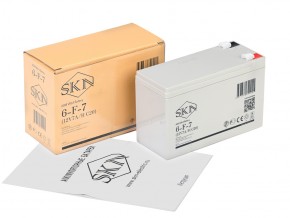 Аккумулятор для ИБП SKN 6-F-7 (12V7A/H C20) в Екатеринбурге - avtopogruzchiki.com