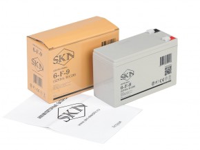 Аккумулятор для ИБП SKN 6-F-9 (12V9A/H C20) в Екатеринбурге - avtopogruzchiki.com