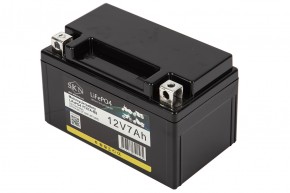 Аккумулятор для мототехники SKN LiFePO4 YTX7A-BS (12V/7Ah/105A) [UTX7A-BS, CT 1207, MT 1207] в Екатеринбурге - avtopogruzchiki.com