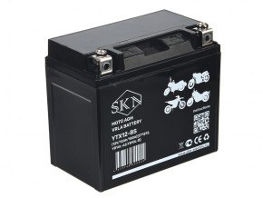 Аккумулятор стартерный для мототехники SKN YTX12-BS (12V/12Ah/180A) [CT 1212, YB14L-A2, YB10L-B] в Екатеринбурге - avtopogruzchiki.com