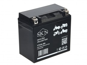 Аккумулятор стартерный для мототехники SKN YTX14-BS  (12V/12Ah/200A ) [CT 1214,YTX14H-BS] в Екатеринбурге - avtopogruzchiki.com