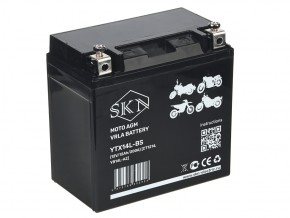 Аккумулятор стартерный для мототехники SKN YTX14L-BS (12V/12Ah/200А) [CT1214, YB14L-A2] в Екатеринбурге - avtopogruzchiki.com