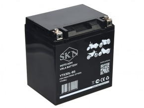Аккумулятор стартерный для мототехники SKN YTX30L-BS (12V/30Ah/300A) [CT 1230, YTX30L] в Екатеринбурге - avtopogruzchiki.com