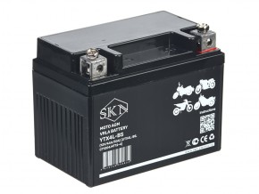 Аккумулятор стартерный для мототехники SKN YTX4L-BS (12V/4Ah/50A) [UTX4L-BS, CT 1204, MT 12-4] в Екатеринбурге - avtopogruzchiki.com
