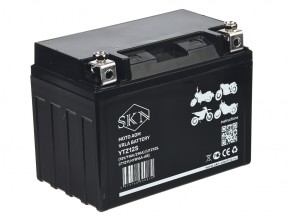 Аккумулятор стартерный для мототехники SKN YTZ12S (12V/11Ah/210A) [UTZ12S, CT 1211, HYB16A-AB] в Екатеринбурге - avtopogruzchiki.com