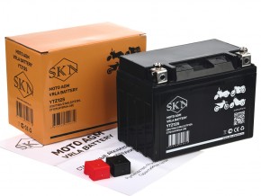 Аккумулятор стартерный для мототехники SKN YTZ12S (12V/11Ah/210A) [UTZ12S, CT 1211, HYB16A-AB] в Екатеринбурге - avtopogruzchiki.com