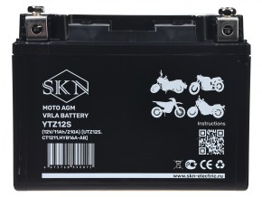 Аккумулятор стартерный для мототехники SKN YTZ12S (12V/11Ah/210A) [UTZ12S, CT 1211, HYB16A-AB] в Екатеринбурге - avtopogruzchiki.com