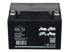 Аккумулятор стартерный для мототехники SKN YTZ12S (12V/11Ah/210A) [UTZ12S, CT 1211, HYB16A-AB] в Екатеринбурге - avtopogruzchiki.com