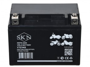 Аккумулятор стартерный для мототехники SKN YTZ14S (12V/11Ah/210A) [CT 1211, YTZ12S,TTZ14S] в Екатеринбурге - avtopogruzchiki.com