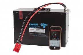 Аккумуляторная батарея LiFePo4 24V112Ah(100A) без дисплея, BMS смарт в Екатеринбурге - avtopogruzchiki.com