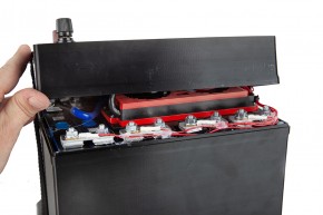 Аккумуляторная батарея LiFePo4 24V50Ah(80А) без дисплея, BMS смарт в Екатеринбурге - avtopogruzchiki.com