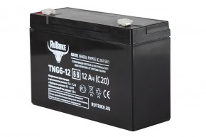 Аккумуляторная батарея RuTrike TNG6-12 (6V12A/H C20) в Екатеринбурге - avtopogruzchiki.com