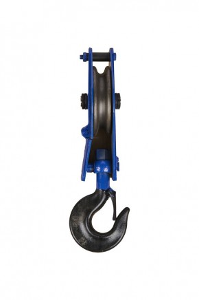 Блок монтажный однорольный с  крюком TOR HQG(L) K1-2,0 т с откидной щекой (S) в Екатеринбурге - avtopogruzchiki.com