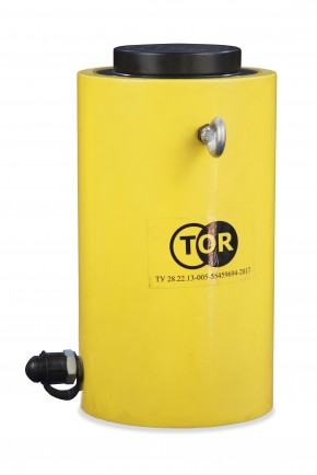 Домкрат гидравлический телескопический TOR HHYG-15510D (ДТ15Г510) 15 т (3 уровня) в Екатеринбурге - avtopogruzchiki.com