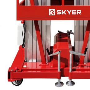 Двухмачтовый подъемник SKYER GTWY8-200 AC/DC в Екатеринбурге - avtopogruzchiki.com