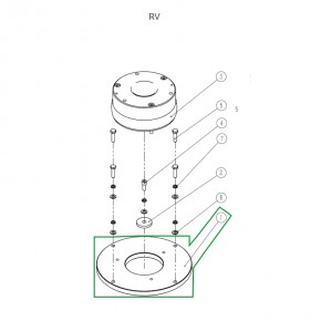 Электромагнитный тормоз для ричтрака RV (24V) в Екатеринбурге - avtopogruzchiki.com