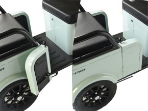 Электротрицикл Wanshida LC-F150 60V 1000Вт в Екатеринбурге - avtopogruzchiki.com