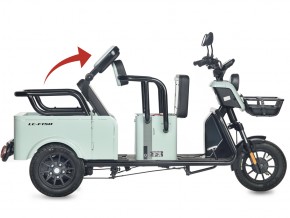 Электротрицикл Wanshida LC-F150 60V 1000Вт в Екатеринбурге - avtopogruzchiki.com