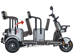 Электротрицикл Wanshida U1-X 60V 800Вт в Екатеринбурге - avtopogruzchiki.com