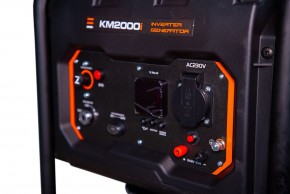 Генератор бензиновый инверторный TOR KM2000i 2,0 кВт 220В 12 л с электростартером в Екатеринбурге - avtopogruzchiki.com