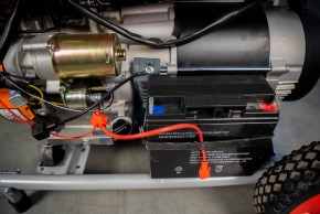 Генератор бензиновый TOR KM11000H 8,0 кВт 220В 27 л с электростартером и колесами в Екатеринбурге - avtopogruzchiki.com