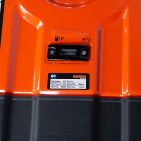 Генератор бензиновый TOR KM3800H 2,5 кВт 220В 16 л с электростартером и колесами в Екатеринбурге - avtopogruzchiki.com